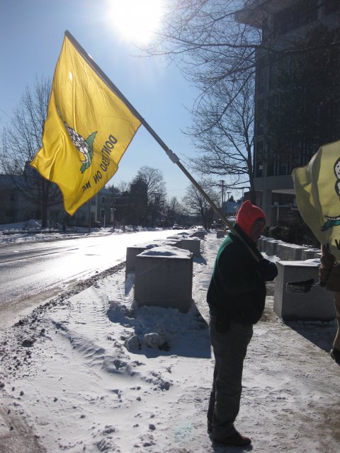 18 John Waves the Flag